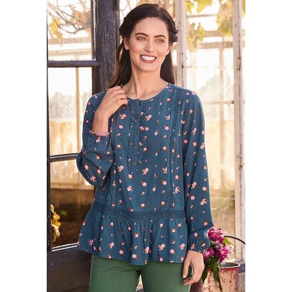 Matilda Jane Tops - MATILDA JANE Brilliant daydream Dream a Little Dream‎ top SIZE L Large